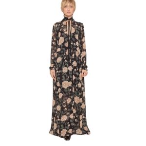 lone traveller maxi dress Atm Anthony Thomas Melillo Long Sleeve Maxi Dress